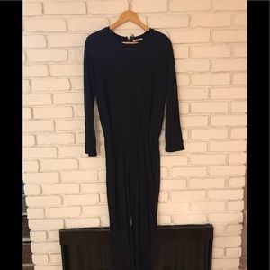 Zara jersey jumpsuit